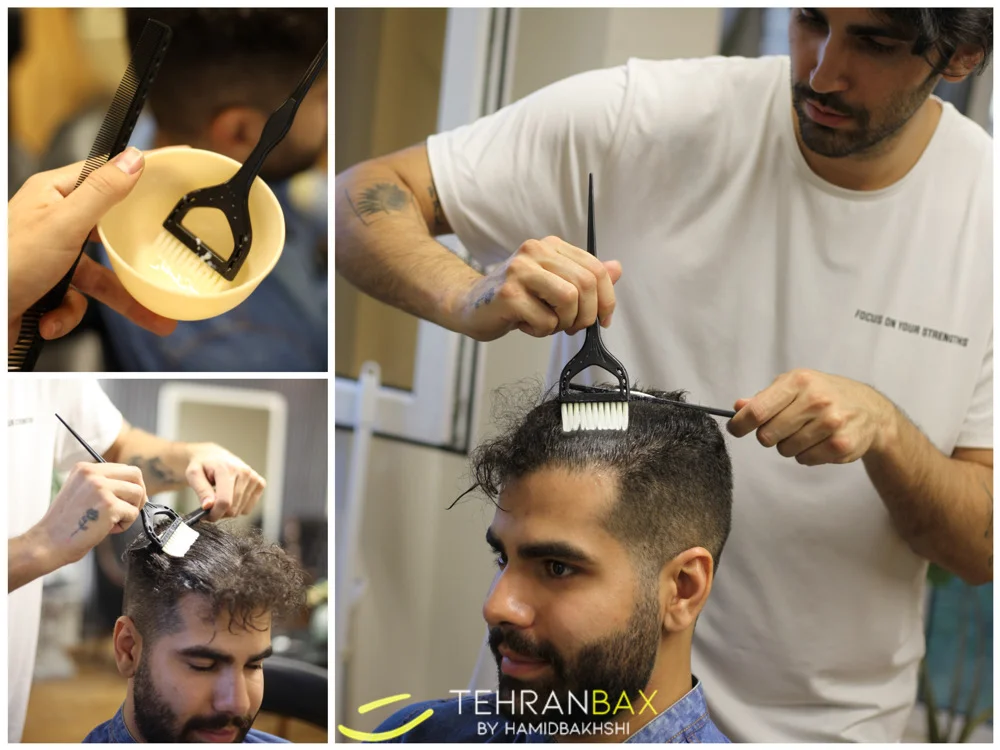 کراتینه کردن موی مردانه