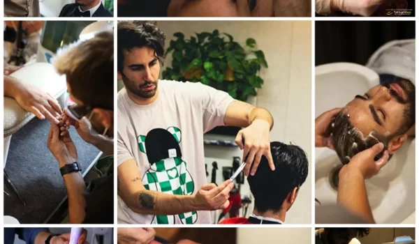 آرایشگاه مردانه حمید بخشی در زعفرانیه
