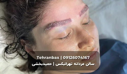 میکروبلیدینگ ابرو کاشت شده آقایان